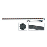Middle Atlantic PDT2020TLMNS | Power Strip, 20 Outlet, 20A, with Local Meter, Twistlock Plug