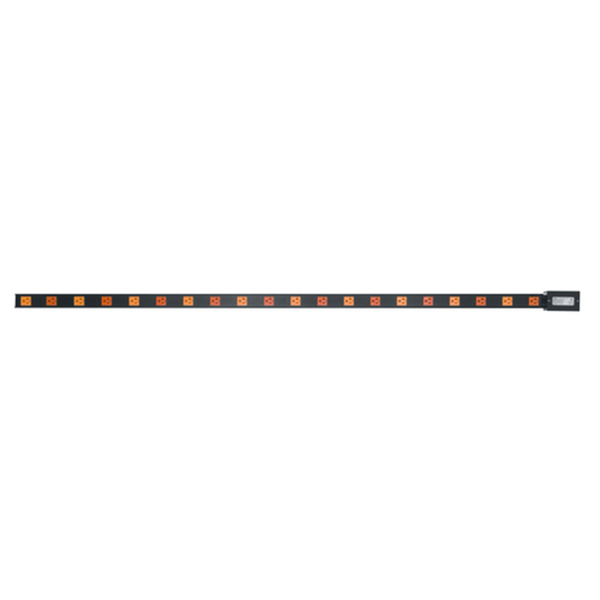 Middle Atlantic PDT2X1020T | Power Strip, 20 Outlet, 20A, Hardwired, J-Box at Top