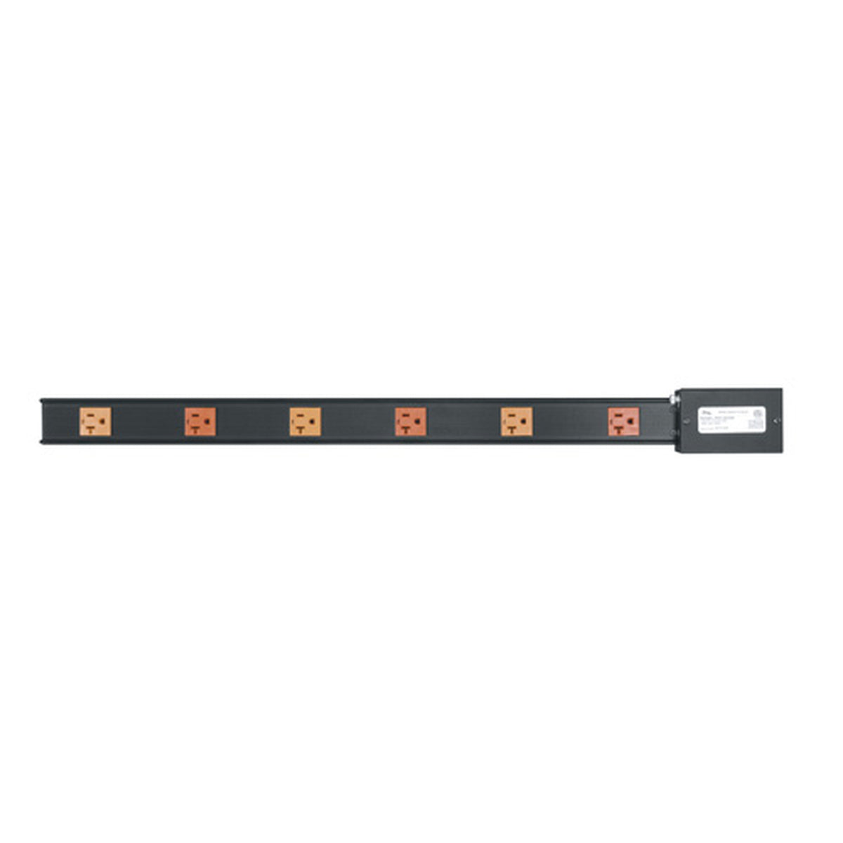 Middle Atlantic PDT2X320 | Power Strip, 6 Outlet, 20A, Hardwired