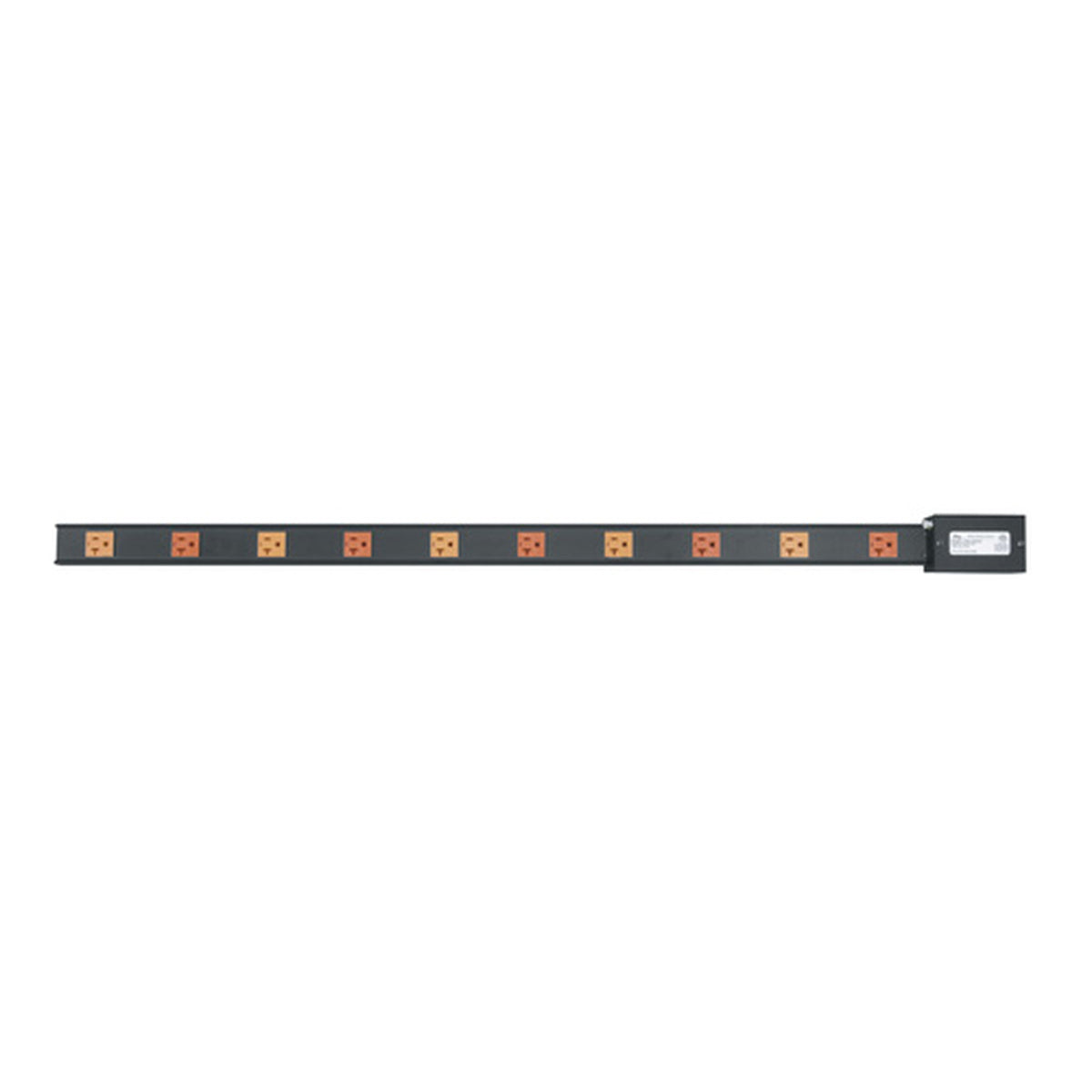 Middle Atlantic PDT2X520 | Power Strip, 10 Outlet, 20A, Hardwired