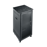 Middle Atlantic PTRK-2126MDK | PTRK Series Rack, PTRK-2126MDK, 28" D X 47" H Wood Top, Plexi Door