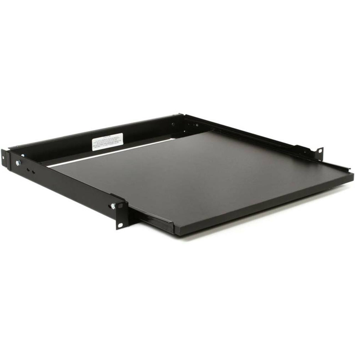 Middle Atlantic SSL | Sliding Rackshelf, 1 RU, Laminated, 35 lb. capacity, with 11-3/8" extension nylon roller slides