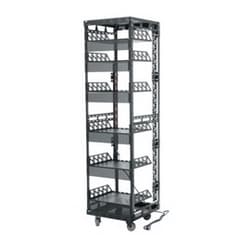 Middle Atlantic 537CONFIG | Slim 5 Series Rack, 37 RU, 20"D, Configured, 20" D X 72 1/2" H