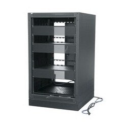 Middle Atlantic ERK-1825-CONFIG | Erk Series Rack, 18 Ru, 25"D, Configured, 25" D X 35 5/8" H, Configured