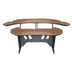 Middle Atlantic ESUR-HM | 60" Desk With 2 Rackbay Overbridge, Hm