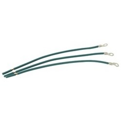 Middle Atlantic G-8X10 | Ground Wires, 8" With Ring Terminals, 10 Pc.