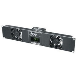 Middle Atlantic IUQFP-2D | Fan Panel, 50 Cfm, 24Db, 220V, With Display