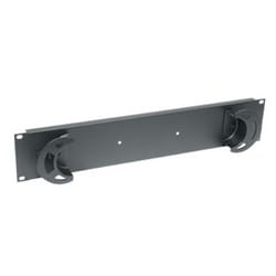 Middle Atlantic PCS-1-2H | Cable Spool Panel, 2 RU, 1-3/8"D, 2 mounted spools take up slack and maintain cable or fiber bend radius