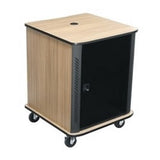 Middle Atlantic RFR1628TR | RFR Series Rack, RFR-1628TR, 28 1/4" D X 35& rdquo, H, Teak Cascade,