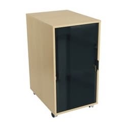 Middle Atlantic RK-GD10 | Glass Door, 10 Ru Racks