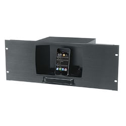 Middle Atlantic RSH4A4-MS | Custom Media Shelf, 4 Ru, 7"D, Anodized