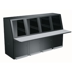 Middle Atlantic SCQ-4BK | Quiet Cool Configured, 4 Bay