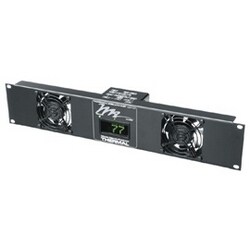 Middle Atlantic UQFP2D | Fan Panel, 50 CFM, 24dB, with Display
