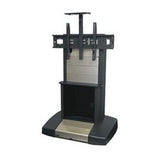 Middle Atlantic VTC4280SR | Video Cart with Rack, 42"-80" Display
