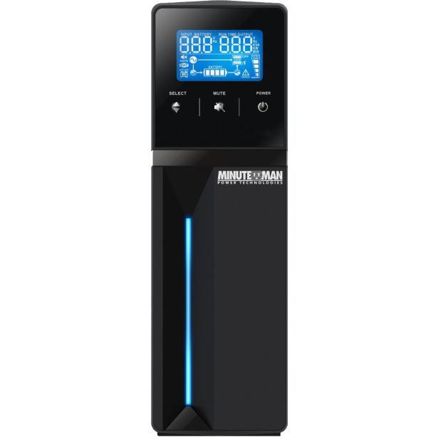 Minuteman ETR550LG | Line-Interactive Mini Tower UPS 550Va/330W 8-Outlet