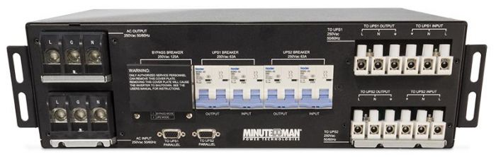 Minuteman ED-MTBS12K | External Maintenance Bypass Switch