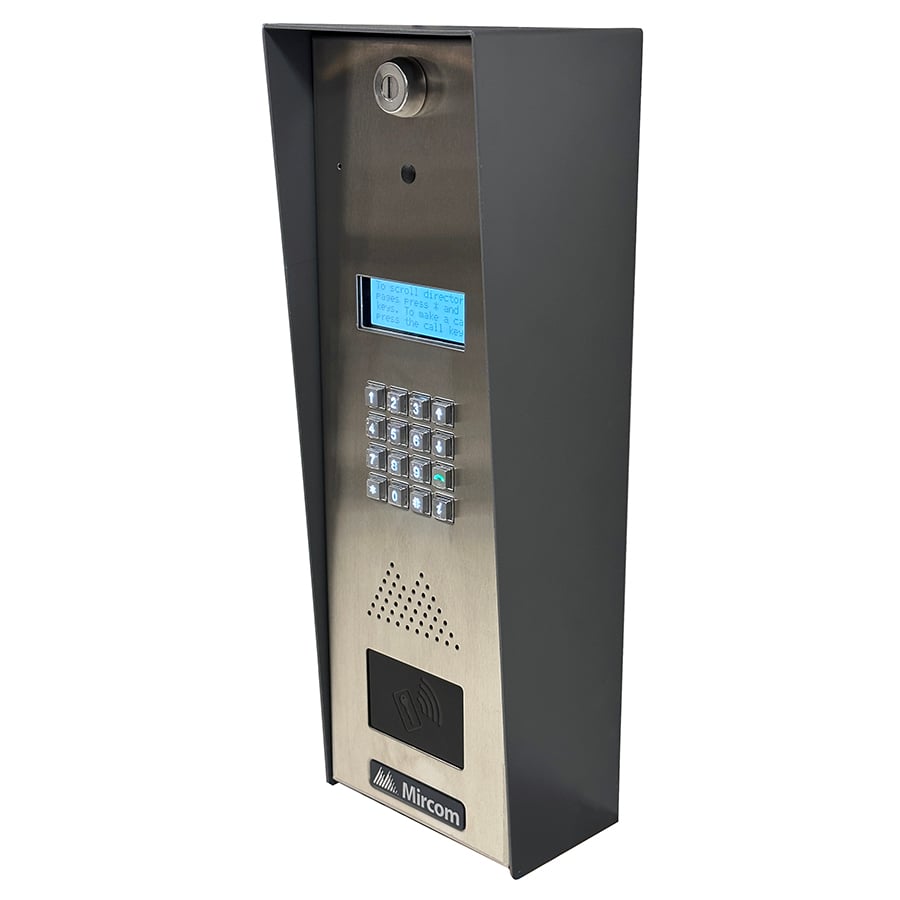 Mircom Technologies, Ltd. A16-30-01-81 | Reinforced Slim Line Surface Mount Voice Entry Systems