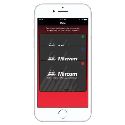 Mircom Technologies, Ltd. OSS160T3 | Mobile Smartphone Credential,2.4-ghz Frequency