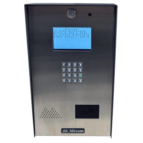 Mircom Technologies, Ltd. S202M-C10 | Reinforced Electronic Directory Surface Mount Voice Entry Systems