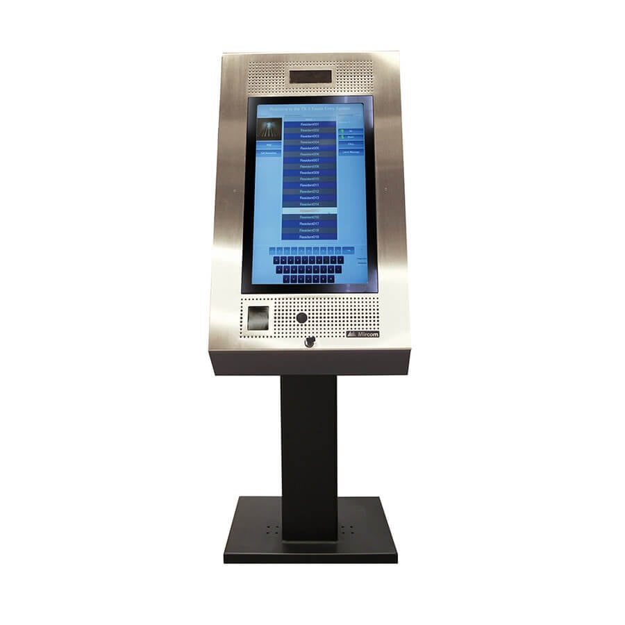 Mircom Technologies, Ltd. S202M-C40 | 22” Touch Screen Surface Video Intercom System