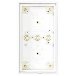 Mobotix MX-OPT-BOX-2-EXT-ON-PW | Double On-Wall-Housing Frame, White