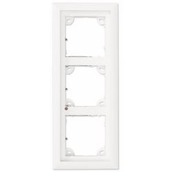 Mobotix MX-OPT-FRAME-3-EXT-SV | Triple Frame, Silver