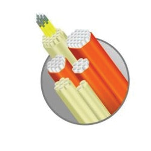 Molex MJF-110321-2.5K | 8.5 mm × 6 mm, 24-Way HDPE Cable Duct, UV Resistant