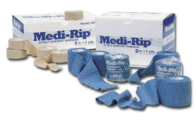 NDC 25100000 | Hartmann Medi-Rip Self-Adherent Bandages Tan, 1" X 5 Yards, 24 Rolls/Box