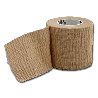 NDC 25200000 | Hartmann Medi-Rip Self-Adherent Bandages Tan, 2" X 5 Yards, 12 Rolls/Box