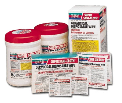 NDC U87295 | PDI Super Sani-Cloth Germicidal Disposable Wipes 11.5" X 11.75", 50/Box