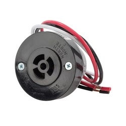 NSI Industries 2421 | TurnLock Receptacle Plastic Housing with Bracket, 120-480V, 15A Max, 12" Leads, 14 Gauge Wire