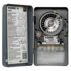 NSI Industries 7209A | Tork 120/208-277v DPST 40A 24 Hour Time Switch