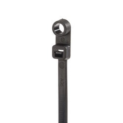 NSI Industries 7500MH | Cable Tie, 7.5", Mountable, Black, 50lb