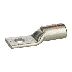 NSI Industries GL3038 | Compression Lug, 1 Hole with Inspection Window, Short Barrel, Copper, 3/0 AWG (STR), 3/8" Stud Size