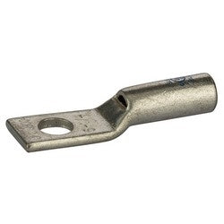 NSI Industries GL614 | Lug, 1 Hole with Inspection Window, Short Barrel, Copper, # 6 AWG (STR), 1/4" Stud Size