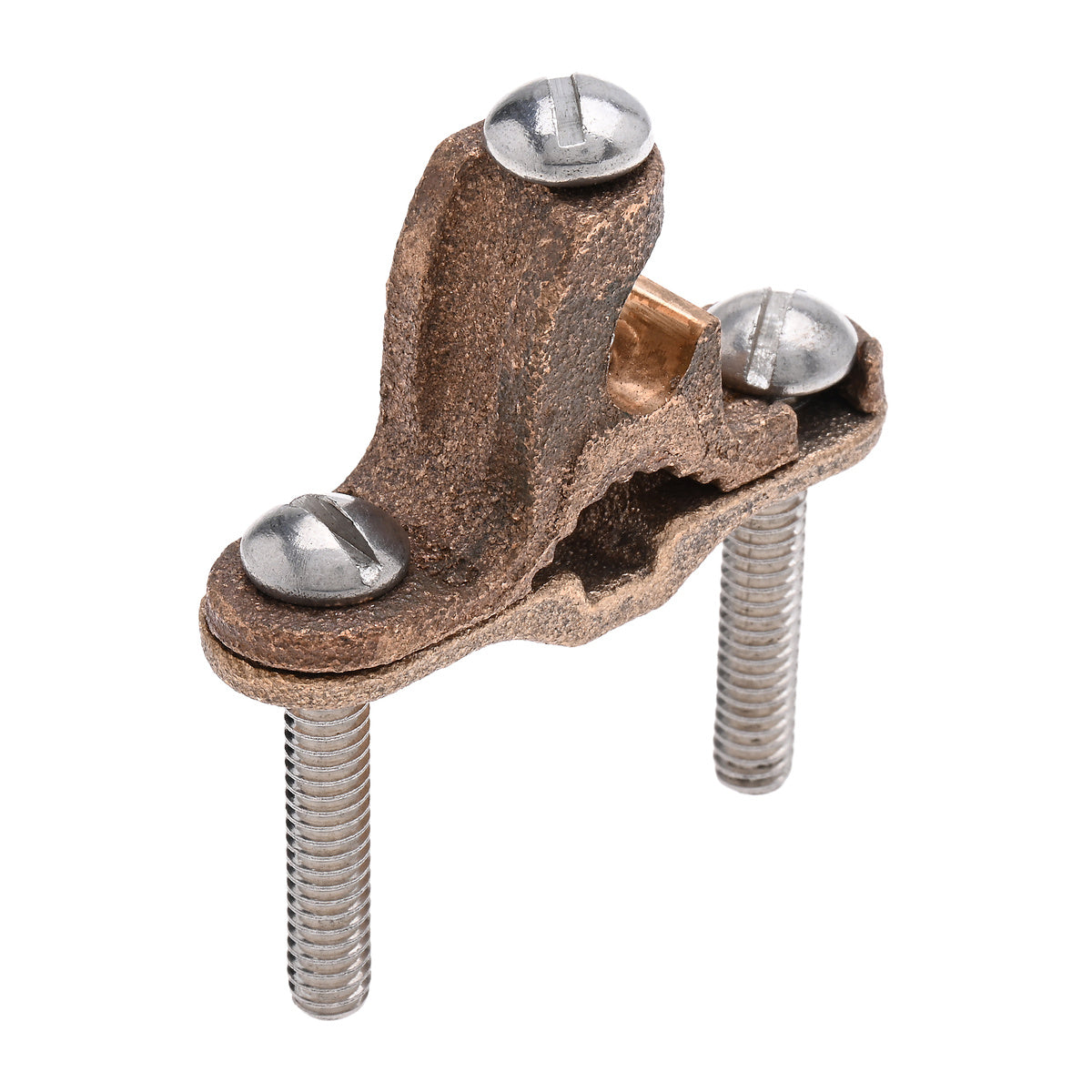 NSI Industries GLC-12DB | Heavy Duty Direct Burial Ground Clamp With Lay-In Feature for 0.5-1 Inch Pipe
