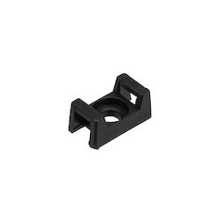 NSI Industries SM-2-B | Two Way Saddle Support Base, Natural Nylon