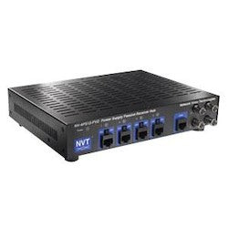 NVT Phybridge NV-4PS13-PVD | 4 Channel Power Supply Passive Receiver Hub
