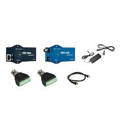 NVT Phybridge NV-EC1701PLS-XKIT | 1701+ Extender Kit – Single-Port Ethernet over Coax/UTP Extender Kit