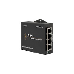 NVT Phybridge NV-FLX-04 | Adapter Converts a Single Long Run UTP Cable to Four Poe Ports to Enable IP Endpoints, Used with FLEX 24, FLEX 8 Or Flex-base