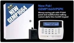 Napco Security Systems GEMP1664VPSPK | Money-Saving Pak With Gemp1664 Panel & Gemk1Vps Talking Keypad