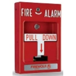 Napco Security Systems FWC-CNV-PULL2K | Fire System Pull Station, Conventional Dual Action, With Key Reset