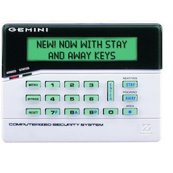 Napco Security Systems GEM-K1CA | Alphanumeric Keypads With Stay & Away Keys; Choice Of Styles
