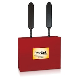 Napco Security Systems SLE-LTEA-CFB-PS | Lte Comm Fire Red Metal Housing With Ps At&T