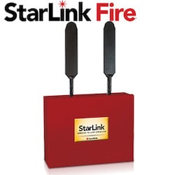 Napco Security Systems SLE-LTEVI-CFB | Starlink Fire Universal 12V/24V Facp Universal Mercantile Commercial Fire Alarm Communicator Dual Path Cell/Ip Connected By Verizon Lte. Low Current Draw, Panel-Powered Technology. No Extra Power Supply Or Conduit. U