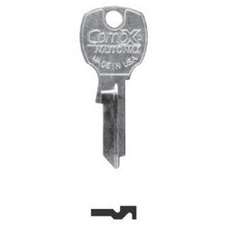 National Cabinet Lock D4300 | Mailbox Lock Key Blank, Pin Tumbler, Standard, 5-Pin, Brass, For 1000PS to 1999PS and 3000PS to 3999PS Lock