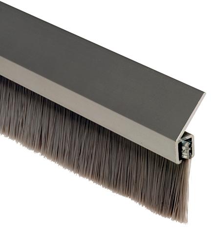 National Guard Products D620A 144 | 1-1/16 in H, Aluminum, 1 in Nylon Brush