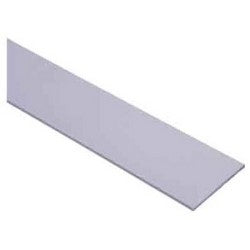 National Guard Products Inc 139DKB 84 | Door Astragal Flat, 84" Length x 1/8" Height, Solid Metal Aluminum, Dark Bronze