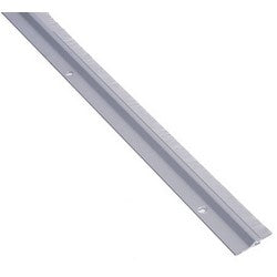 National Guard Products Inc 9600A 36 | Door Astral Seal/Sweep, 36" Length x 1-3/8" Width Anodized Aluminum, Gray Nylon Brush