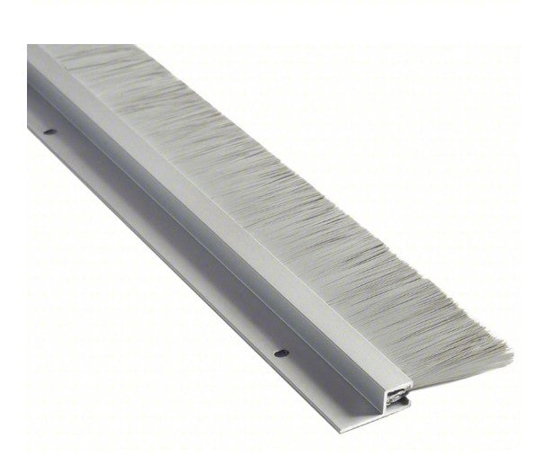 National Guard Products Inc G610A 48 | Door Sweep, Nylon Brush, Moisture Resistant, Aluminum Alloy, 48 in. L